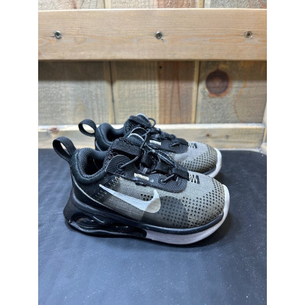 Nike Air Max 2021 Toddler Shoes 5C Black & Gray Mesh DB1110-001